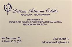 Dott.ssa Adriana Colella - Psicologo - Pscicoterapeuta