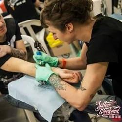 Underskin tattoo