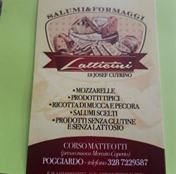 Latticini- di Cutrino Josef - latticini, formaggi e salumi