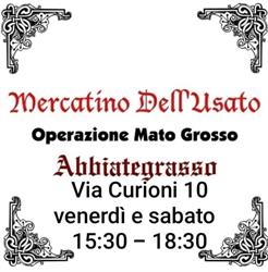 Mercatino dell'Usato- Operazione Mato Grosso- Abbiategrasso