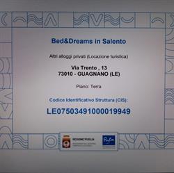 Bed&Dreams in Salento B&B Casa Vacanze