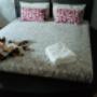 letto matrimoniale ad acqua extra large in mini suite