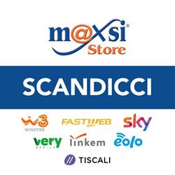 Maxsi Store - Scandicci NEGOZIO WINDTRE, SKY, FASTWEB, VERY MOBILE, ILIAD, EOLO, LINKEM, TISCALI