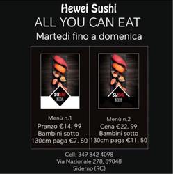 Hewei Sushi - Ristorante Sushi/Cinese