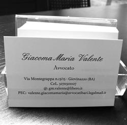 Dott.ssa Giacoma Maria Valente Studio Legale e Amministrazione Immobili