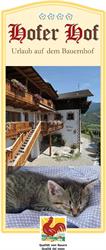 Hoferhof- Urlaub am Bauernhof- Südtirol