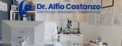 Dr. Alfio Costanzo - Grafologo e perito grafologo giudiziario a Catania e Siracusa