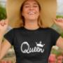T-shirt donna Queen