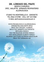 Lorenzo Del Frate Allergologia Pneumologia