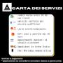 carta dei servizi