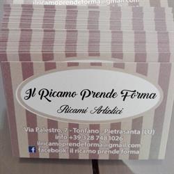 Il Ricamo prende Forma