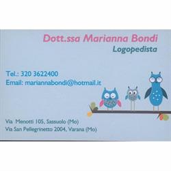 Studio di Logopedia Dr.ssa Bondi Marianna