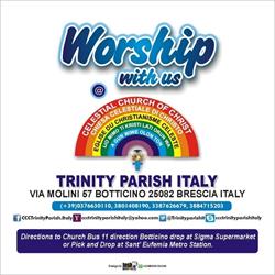 Celestial Church of Christ Trinity Parish Italy