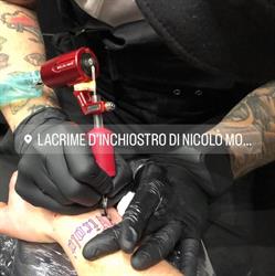 Lacrime d'inchiostro di Nicolò Morfino - Tatuaggi Trapani