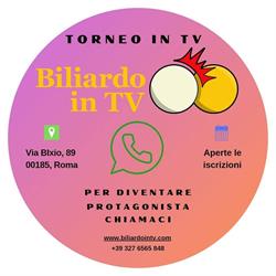 Biliardo in tv