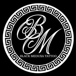 Black Medusa Tattoo
