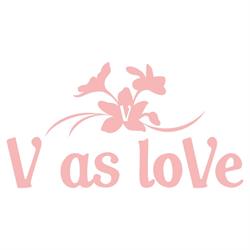 V As Love Bouquet Designer