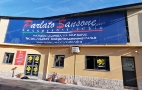 Striscione microforato rete MESH