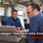 Manager-Teachers who know about doing business