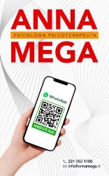 Dott.ssa Anna Mega Psicologa Psicoterapeuta, esperta in Neuropsicologia