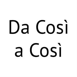 Da Così a Così