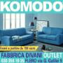 Komodo Divani & Poltrone - Outlet Tappezzeria Rifacimento divani  Flero Brescia 105