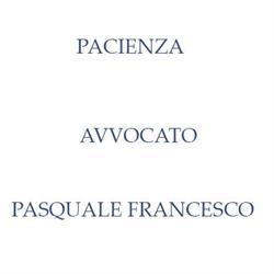 Pacienza Avvocato Pasquale Francesco