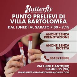 Centro Prelievi Butterfly - Villa Bartolomea