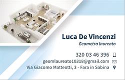 Geom. laureato Luca De Vincenzi