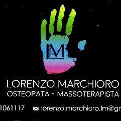Lorenzo Marchioro Osteopata-massoterapista