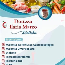 Dottoressa Ilaria Marzo Dietista Nutrizionista