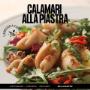 I Nostri calamari alla Piastra con Insalatina.