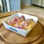 focaccine liguri con lardo street food torino