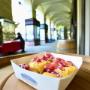 focaccine liguri tipiche con salame da asporto a torino