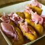 fugassin liguri con prosciutto cotto