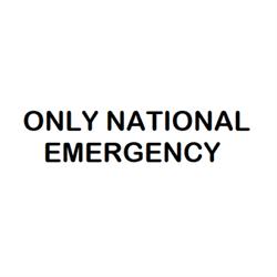 Only National Emergency
