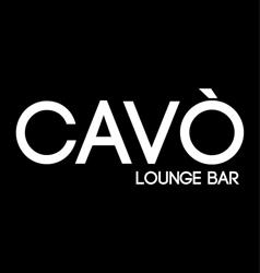 CAVÒ lounge bar