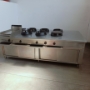 CUCINA WOK 7 FUOCHI PIU FRYTOP USATA CASTA CUCINE