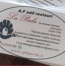 A.F edil restauri la PERLA di Antonio Ferrara