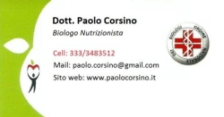 Dott. Paolo Corsino Biologo Nutrizionista
