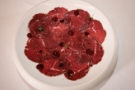 carpaccio di cervo