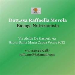 Dott.ssa Raffaella Merola Biologa Nutrizionista