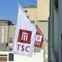 Bandiera personalizzata fronte e retro in raso
