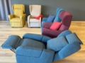 Poltrone relax in esposizione