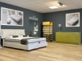 Letto in esposizione