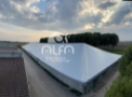 Copertura rettangolare vasca stoccaggio 34m x 139m