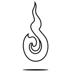 Floating Flame - Tattoo Gallery