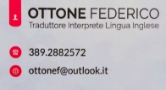Federico Ottone - Traduttore e Interprete