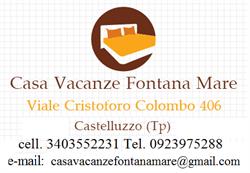 Casa Vacanze Fontana Mare - Castelluzzo - San Vito Lo Capo