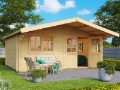 CASETTA DI LEGNO  470x360x268h cm spessore 44 mm